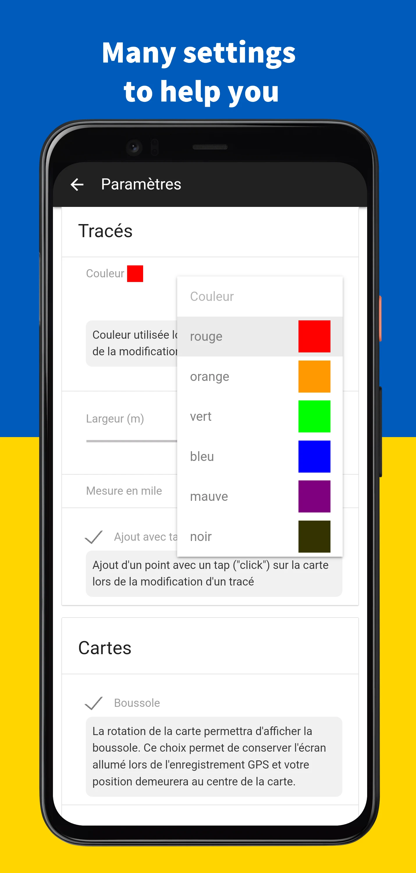 Land Area: Measure fields area screenshot